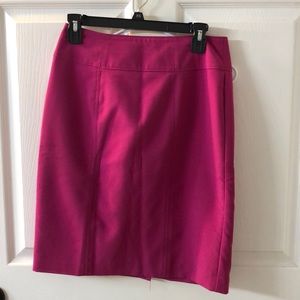 Fuchsia skirt